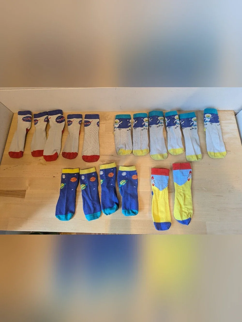 Ten Little Everyday Crew Socks, Large